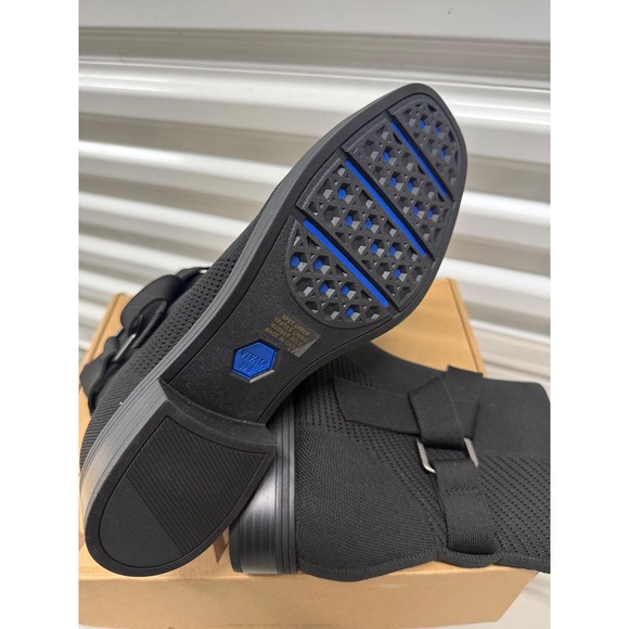 VIVAIA Square Toe Biker Boots Black size EU/39.5 US/8.5 - Picture 14 of 14